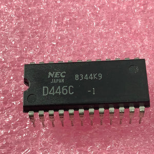 uPD446C-1 - NEC - 2KX8, 250ns, CMOS, PDIP24