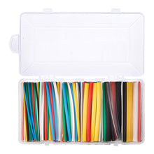 Load image into Gallery viewer, Philmore LKG 12-964 160-Piece 4&quot; 2:1 Ratio Polyolefin Heat Shrink Tubing Assortment Kit - Multisize, MultiColor

