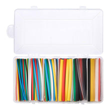 Load image into Gallery viewer, Philmore LKG 12-964 160-Piece 4" 2:1 Ratio Polyolefin Heat Shrink Tubing Assortment Kit - Multisize, MultiColor