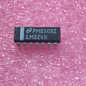 LM324N - NATIONAL - General Purpose Amplifier 4 Circuit 14-PDIP