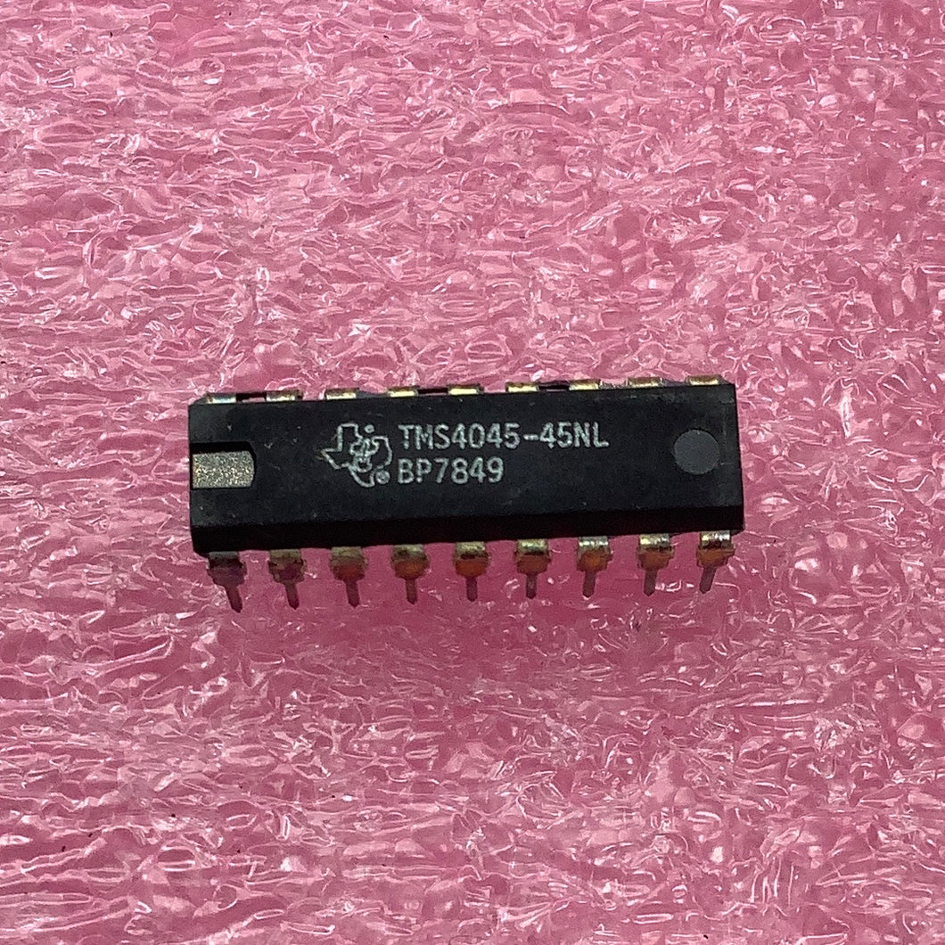 TMS4045-45NL - TI - 1024-word by 4-Bit Static RAM