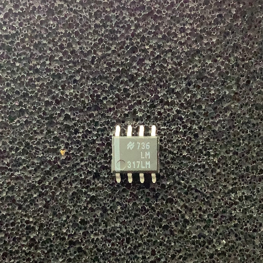 LM317LM - NATIONAL - Linear Voltage Regulator IC Positive Adjustable 1 Output 100mA 8-SOIC