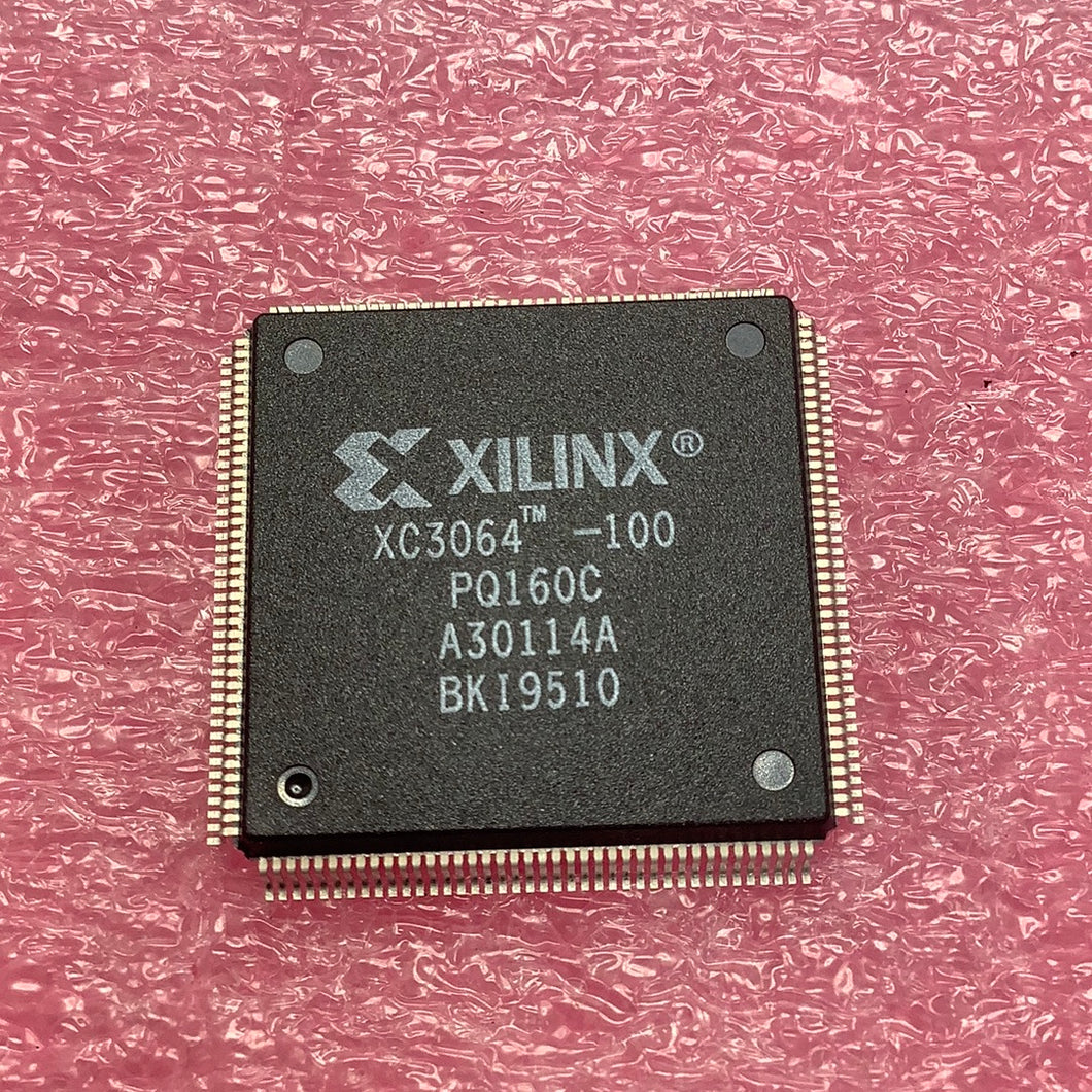 XC3064-100PQ160C - XILINX - CMOS XC3000 Class of Logic Cell Array