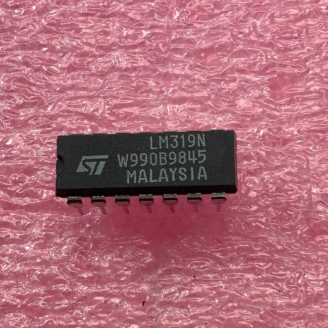 LM319N - ST - Comparator General Purpose Open-Collector, Open-Emitter, TTL 14-DIP