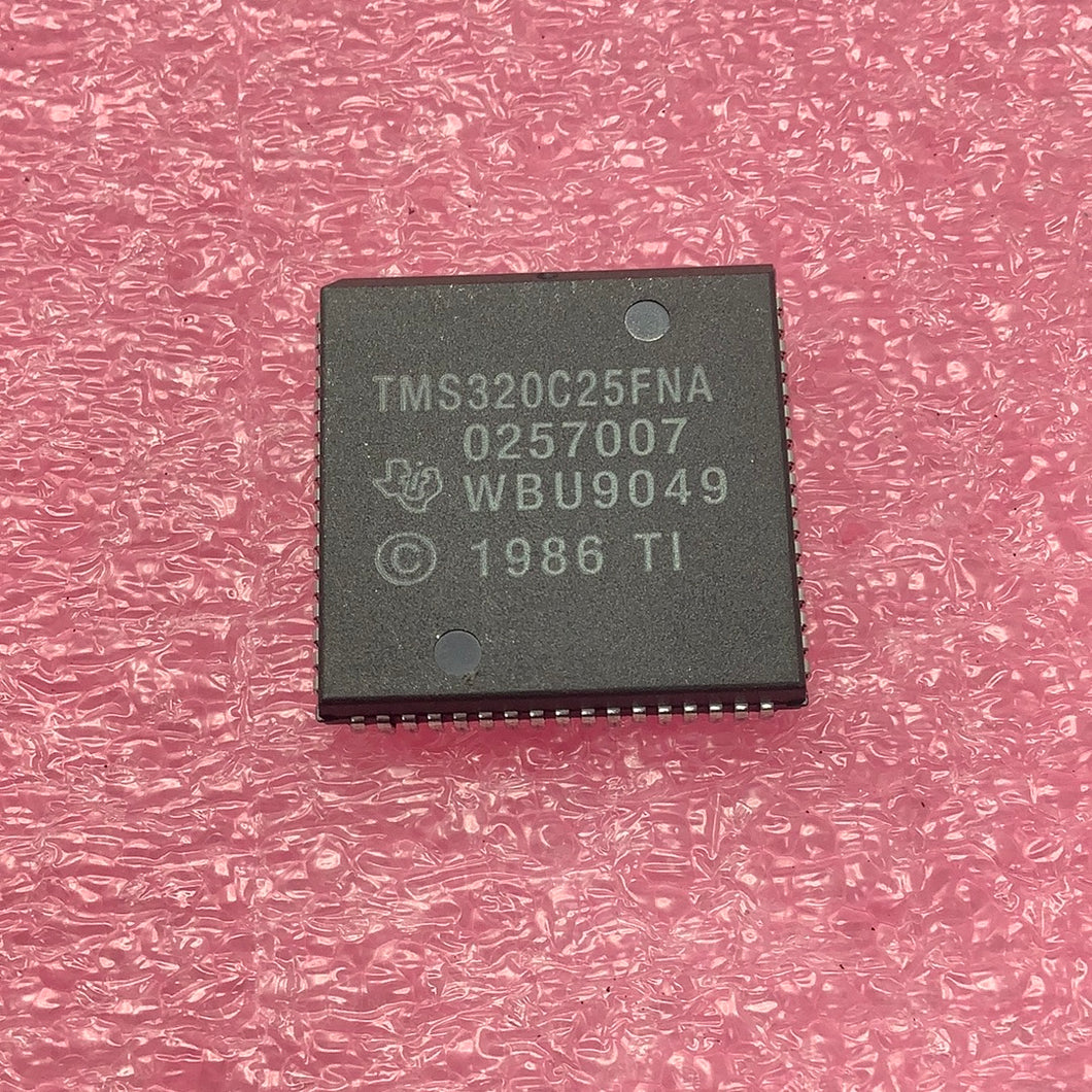 TMS320C25FNA - TI - DIGITAL SIGNAL PROCESSOR