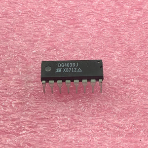 DG403DJ - SILICONIX - 2 Circuit IC Switch 2:1 45Ohm 16-PDIP