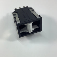 Load image into Gallery viewer, Honeywell AML24EBA2AC05 Rocker Switch, DPDT, On-Off-On, Silver, Double Pole, rectangular, Snap-In, MOMENTARY ACTION
