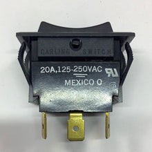 Load image into Gallery viewer, TIGC01-6S-BL-NBL - CARLING- 20A SPDT ROCKER SWITCH ON-OFF-ON
