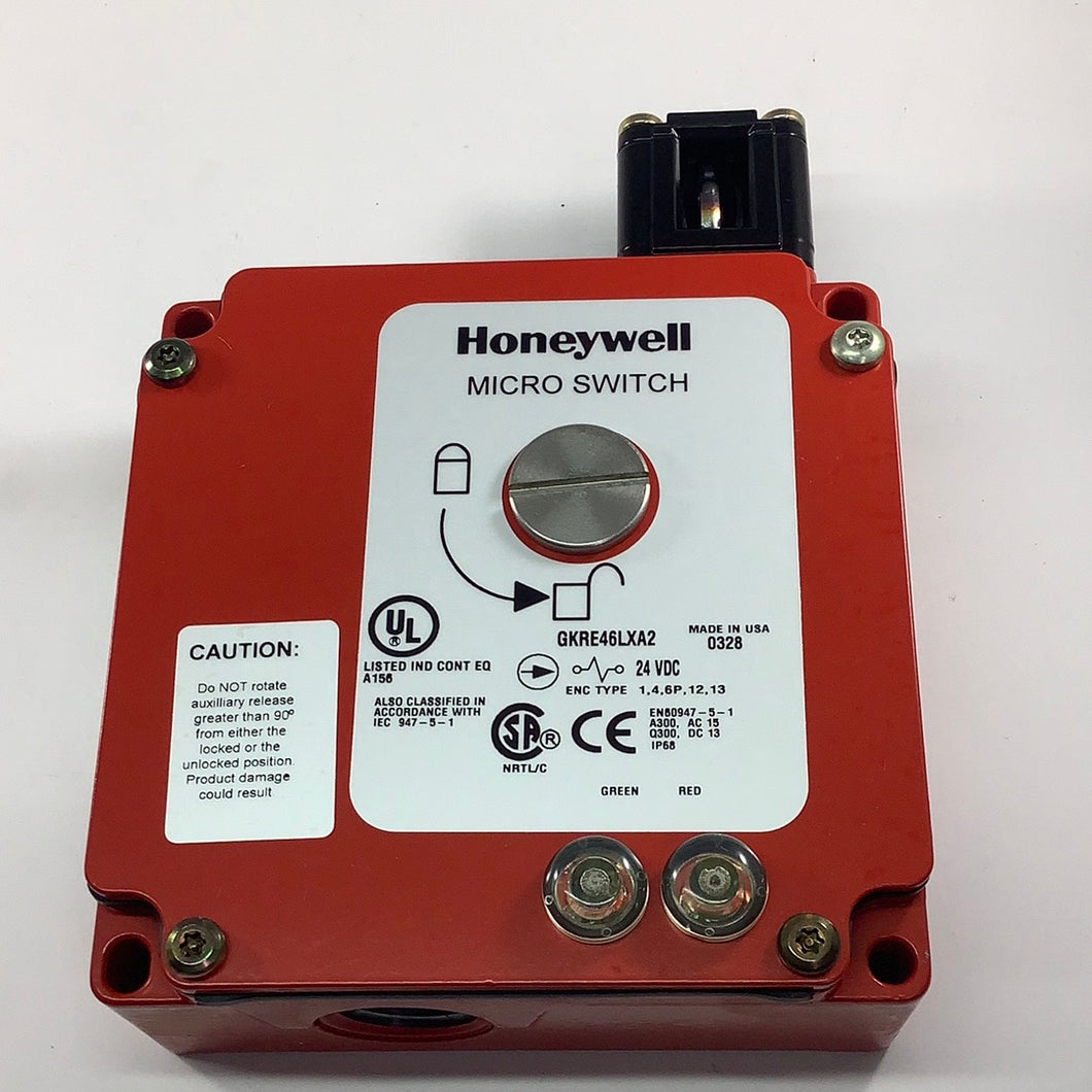 GKRE46LXA2 - HONEYWELL - MICRO SWITCH Solenoid Safety Interlock Switches