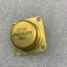Load image into Gallery viewer, JAN2N389 - Silicon NPN Transistor MFG - CCSX
