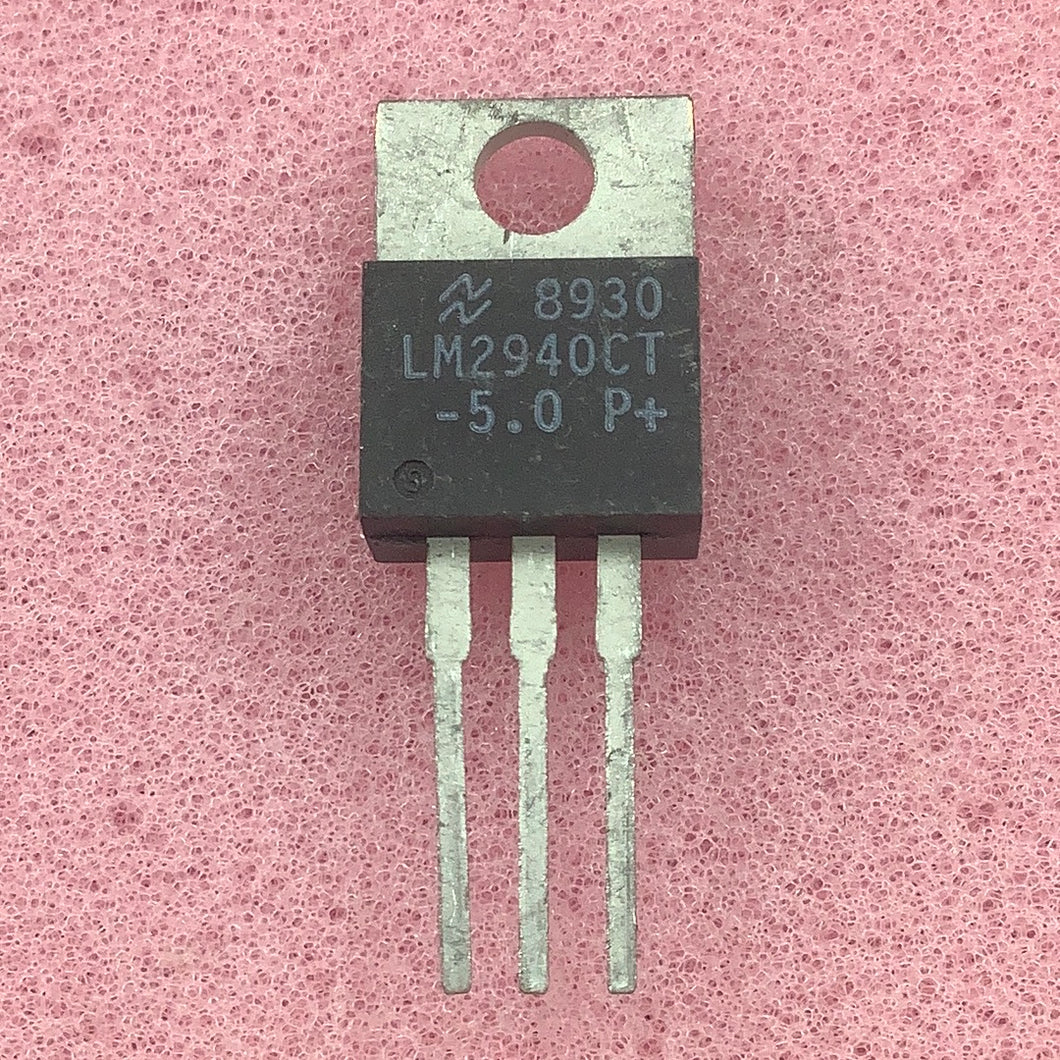 LM2940CT-5.0 - NATIONAL SEMICONDUCTOR - Linear Voltage Regulator IC Positive Fixed 1 Output 1A TO-220-3