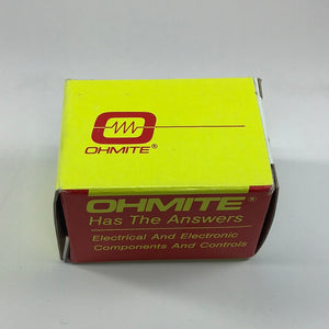 711-6 - OHMITE - 6 POS 7 AMP 125V TAP SWITCH