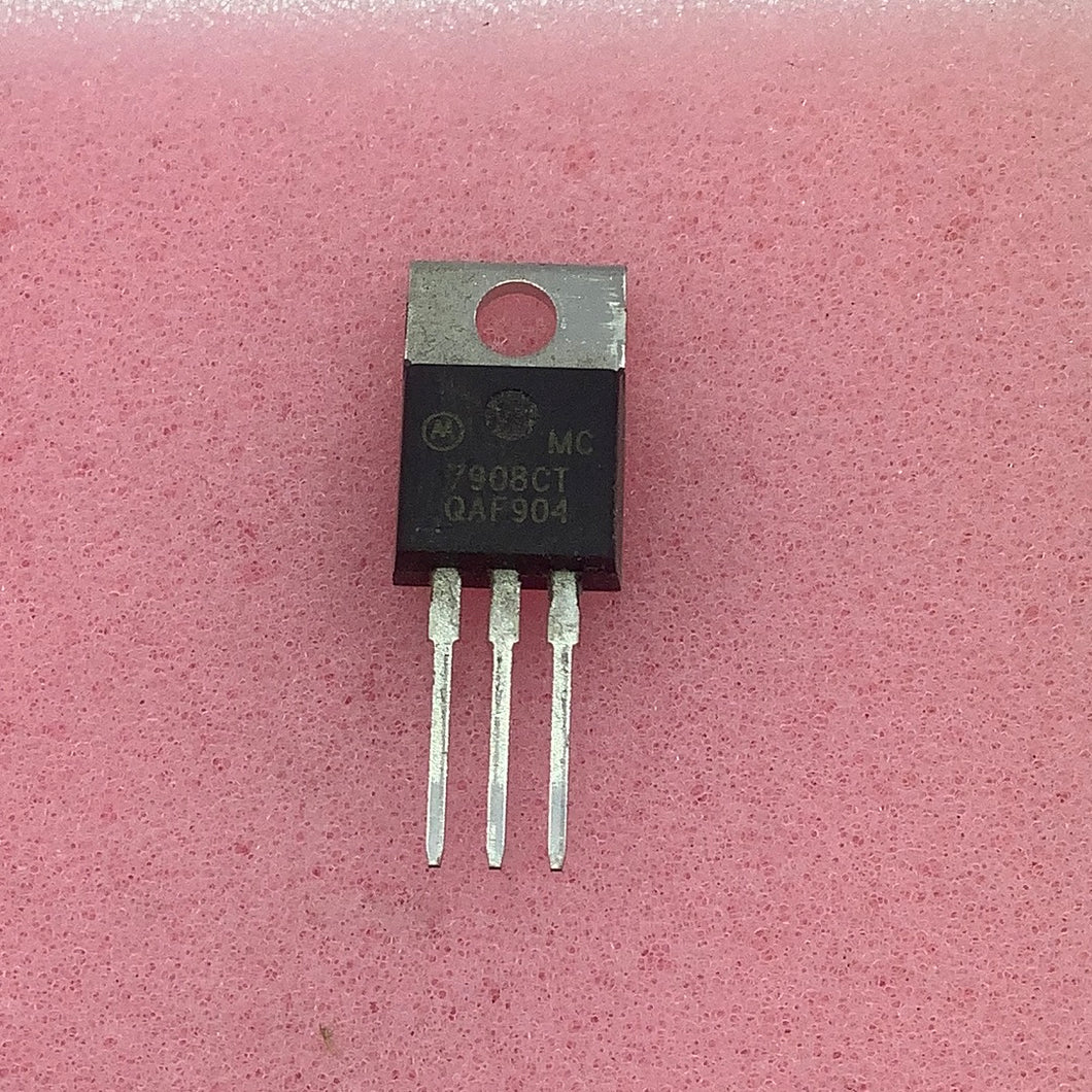 MC7908CT - MOTOROLA  (-)8.0V 1.0A Negative Voltage Regulator