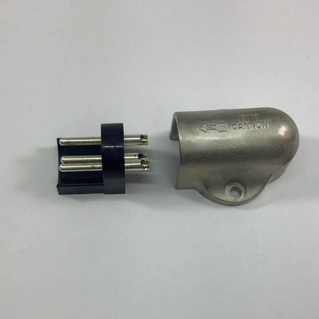 Connettore XLR Maschio 3 Pin ITT Cannon - Nuovo