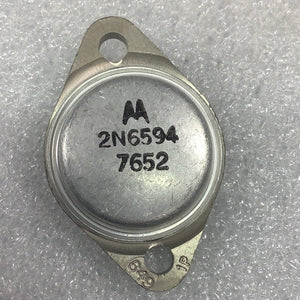 2N6594 - Silicon PNP Transistor - MFG.  MOTOROLA