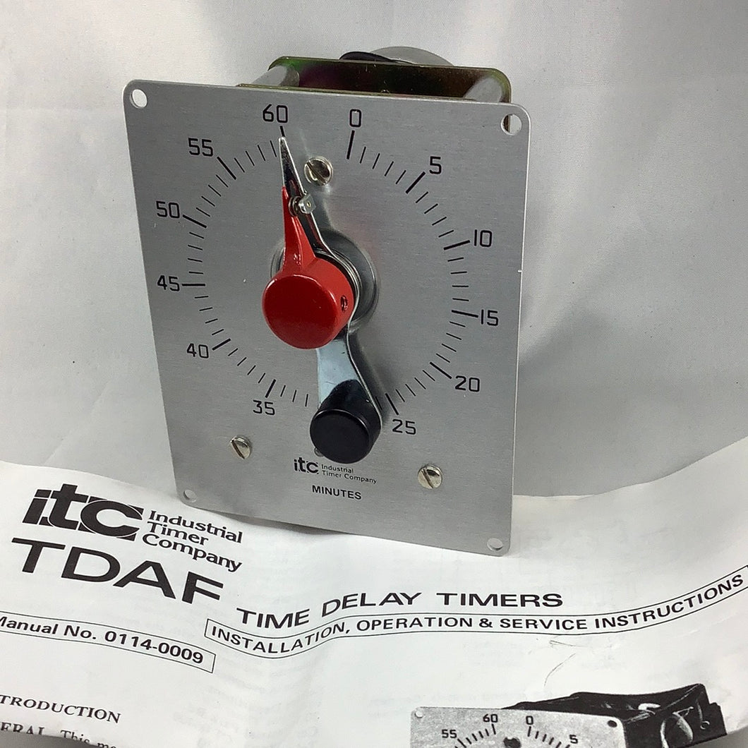 TDAF-60-MIN - ITC - AUTOMATIC RESET TIMER