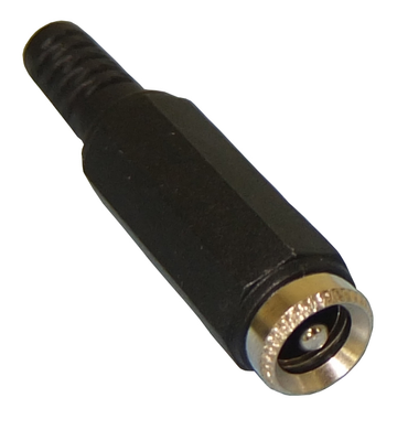 2.5mm x 5.5mm In-Line DC Power Jack 10PK, 258-10