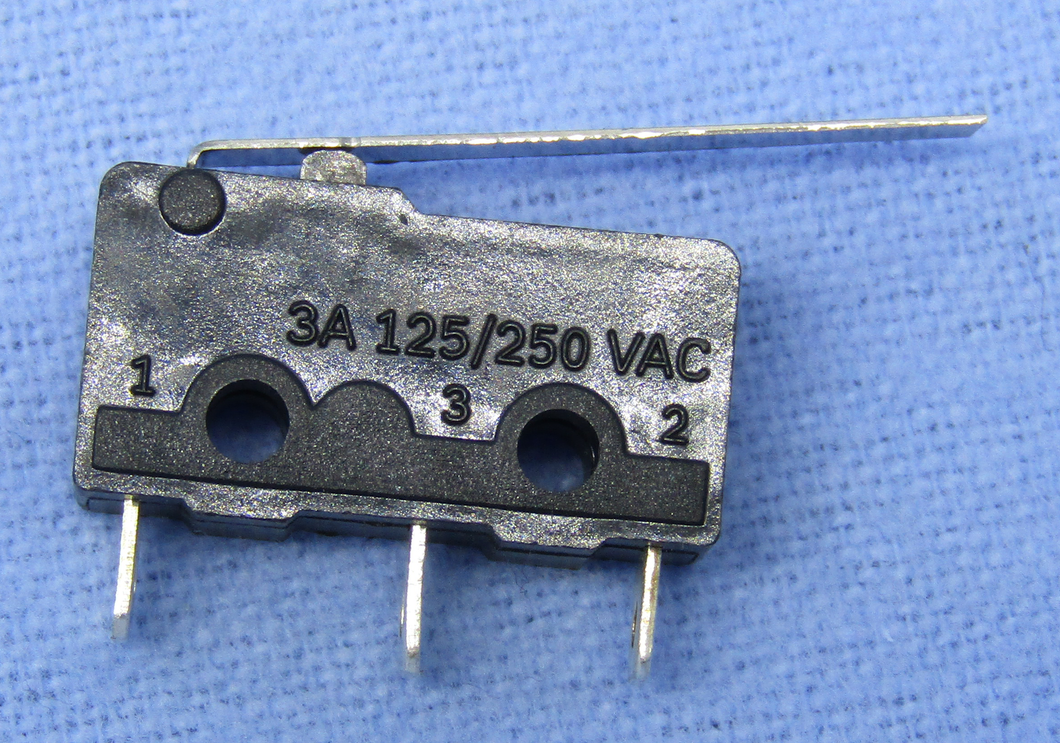 SUB-MINIATURE SNAP ACTION SWITCH with LONG LEVER, 30-18222