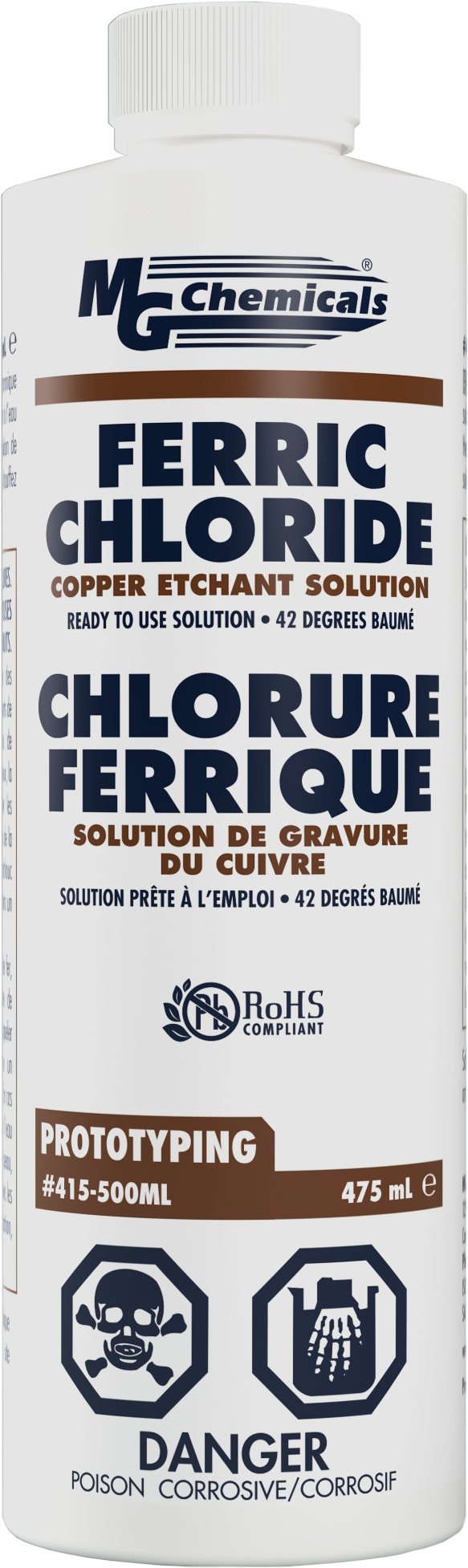 FERRIC CHLORIDE SOLUTION 500 ml, 415-500ML