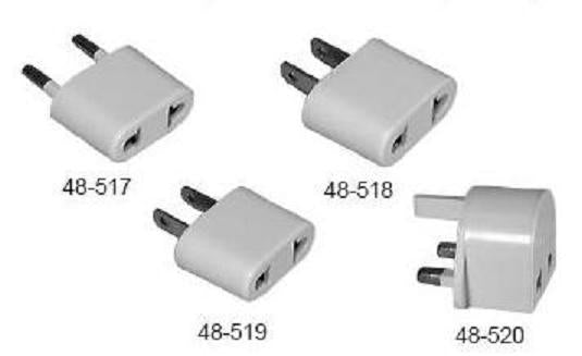 Voltage Converter Plug Kit 48-525