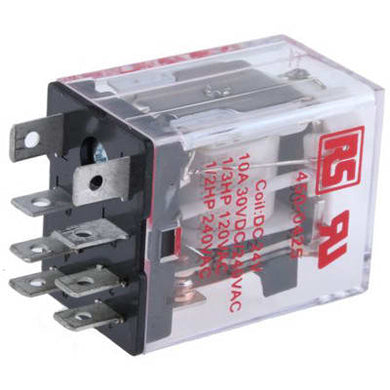 DPDT  Relay  24Vdc Coil 10 A General Purpose , 4500425
