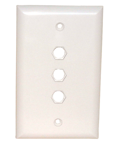 Std. Wall Plate-3 Hole Quick Fit, 75-4113