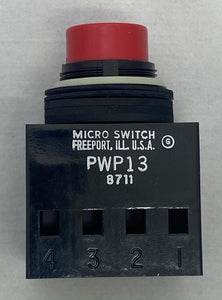 PWP23Q3, Micro Switch Push Button Assembly