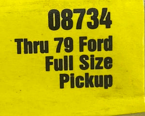 FORD PICKUP TRAILER TAP KIT Thru 1979 Full Size Pickup