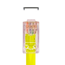 Load image into Gallery viewer, ProSeries Pass Through Red Tint, Hi/Lo Stagger - Cat6/6a UTP with Cap45™ - 100pc Jar