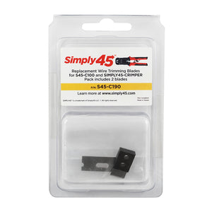 Replacement Blades for Simply45 RJ45 Crimp Tools- 1set of 2 blades - Bag
