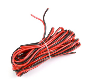 IBR98 - Copper Speaker Wire 18GA Black/Red - 25ft