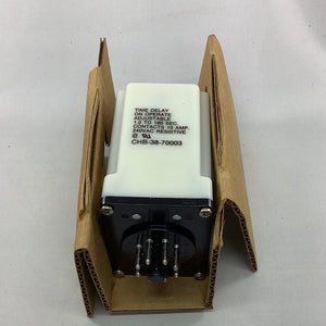CHB-38-70003 - P&B - TIME DELAY ON OPERATE RELAY, 1.0-180 SEC 120VAC