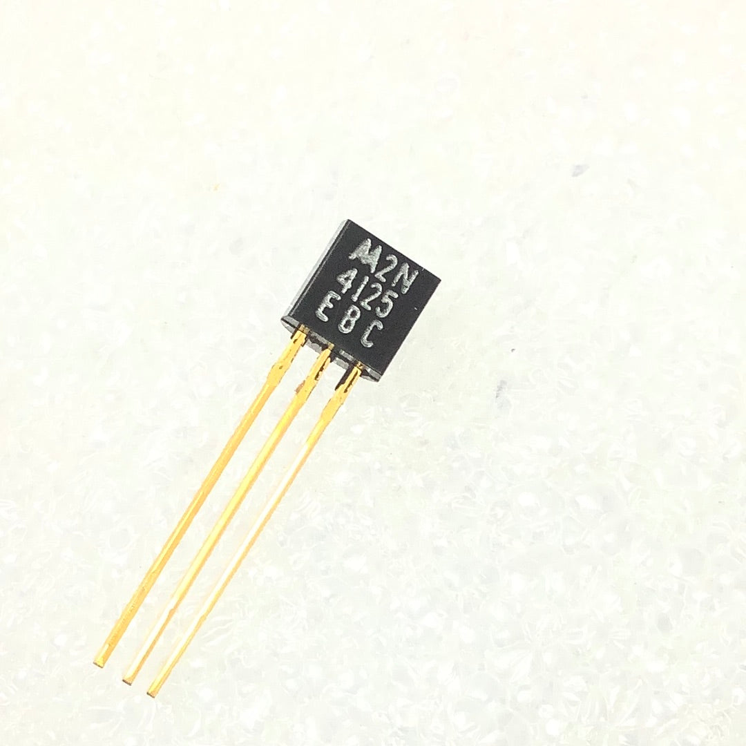 2N4125 PNP Silicon Transistor - Pack Of 5 Pieces, Great For Electronics Projects