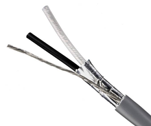 Load image into Gallery viewer, 2 Cond 22 Awg Foil Shield Cable, Stranded PVC Jacket-7320