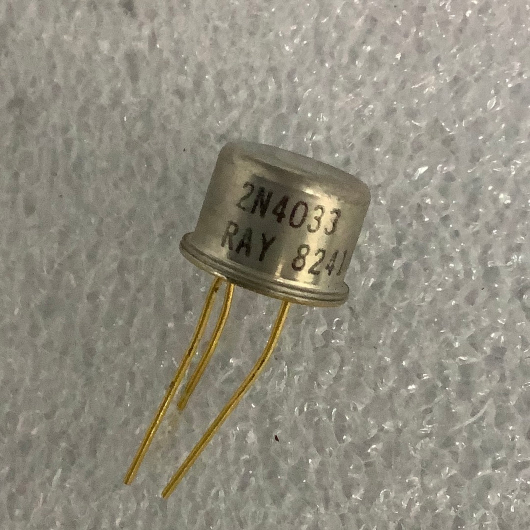 2N4033 - RAY - Silicon PNP Transistor  MFG -RAYTRONICS