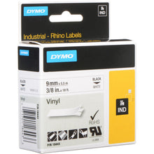 Load image into Gallery viewer, DYMO 3/8 inch white vinyl Label Refill -18443
