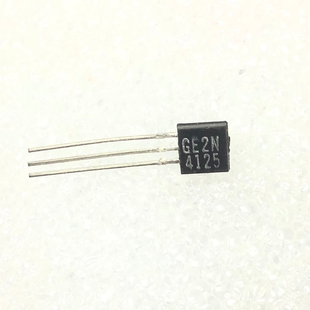 2N4125 - GE - Silicon PNP Transistor  MFG -GE