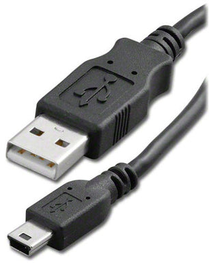BLACK USB---- A male to Mini USB 5 Pin Male, S-USBABM81-5