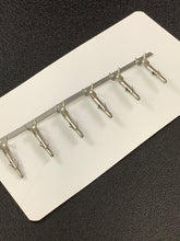 Load image into Gallery viewer, 350538-3 -C - AMP - CONN PIN 14-20AWG CRIMP TIN, Chain Form, 100 contacts per package. Quantity Shown Available = 100 Packs.

