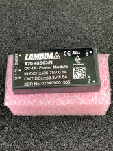 Load image into Gallery viewer, X20-48S03/N - LAMBDA - High Density DC/DC Converter, Input: 36-75Vdc , Output: 3.3Vdc 5.5Amp

