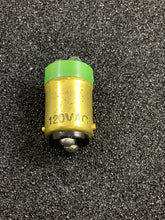 Load image into Gallery viewer, 162-1202 - SLOAN - LAMP, LED ;T4-1/2;120V;20MA;500MCD;GREEN;DOUBLE CONTACT BAYONET BASE
