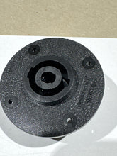 Load image into Gallery viewer, HPCPR420RA - SWITCHCRAFT - High Power Speaker Connector _x0010_, 4 contact, Round Flange,  PC Mount,  Right Angle
