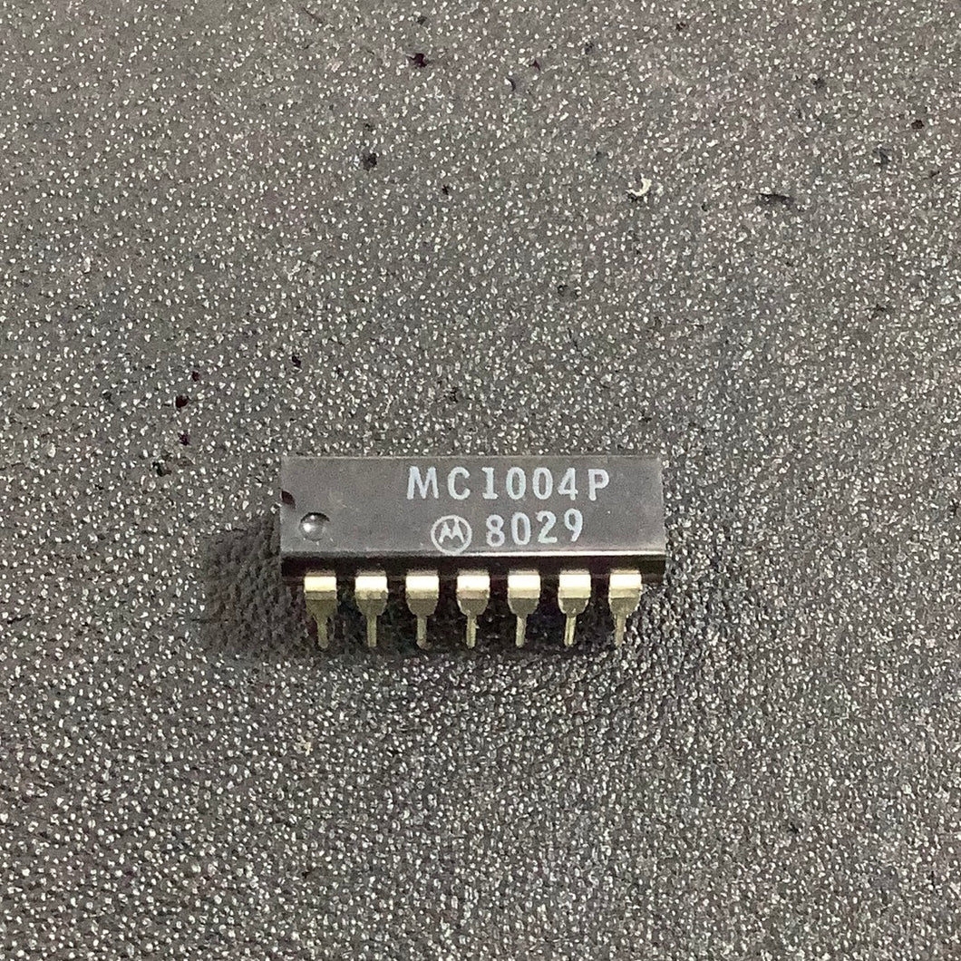 MC1004P - MOTOROLA - MECL IC DUAL 4 INPUT GATE