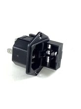 Load image into Gallery viewer, 719-00/48 - QUALTEK - Power Entry Connector Receptacle, Male Blades - Module IEC 320-C14 Panel Mount, Flange
