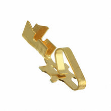 Load image into Gallery viewer, CONN 18-24AWG CRIMP GOLD, Chain Form, 50 contacts per package. Quantity Shown Available = 50 Packs., 08-56-0105 -50
