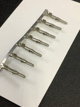 Load image into Gallery viewer, 350654-1 -C - AMP - CONN PIN 14-20AWG CRIMP TIN, Chain Form, 100 contacts per package. Quantity Shown Available = 100 Packs.
