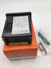 Load image into Gallery viewer, 24504 - SIMPSON - 20UA AC 3 1/2 DIGIT PANEL METER, 2865 0-20 DCUA, 120 VAC, RED LED
