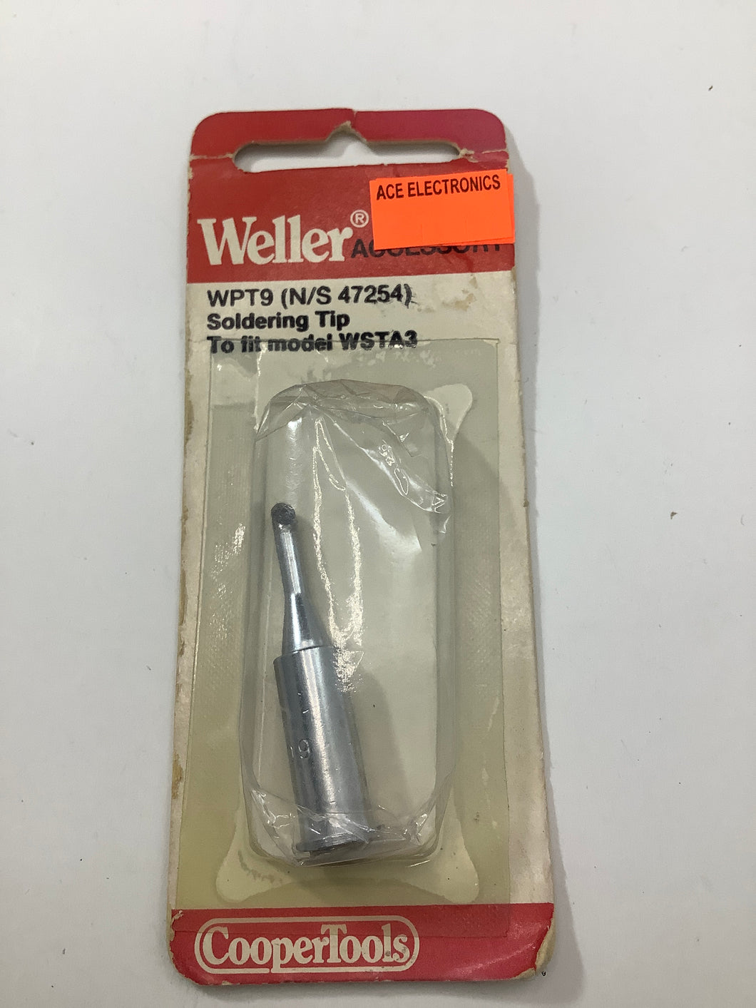 WPT9 - WELLER - WPT TAPER CHISEL TIP 5.0mm for WSTA3/WPA2