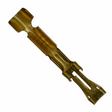 Load image into Gallery viewer, CONN SOCKET 27-32AWG CRIMP GOLD, Chain Form, 100 contacts per package. Quantity Shown Available = 100 Packs., 102917-1 -C
