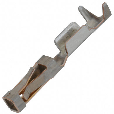 CONN SOCKET 22-26AWG CRIMP GOLD, Chain Form, 100 contacts per package. Quantity Shown Available = 100 Packs., 104480-4 -C